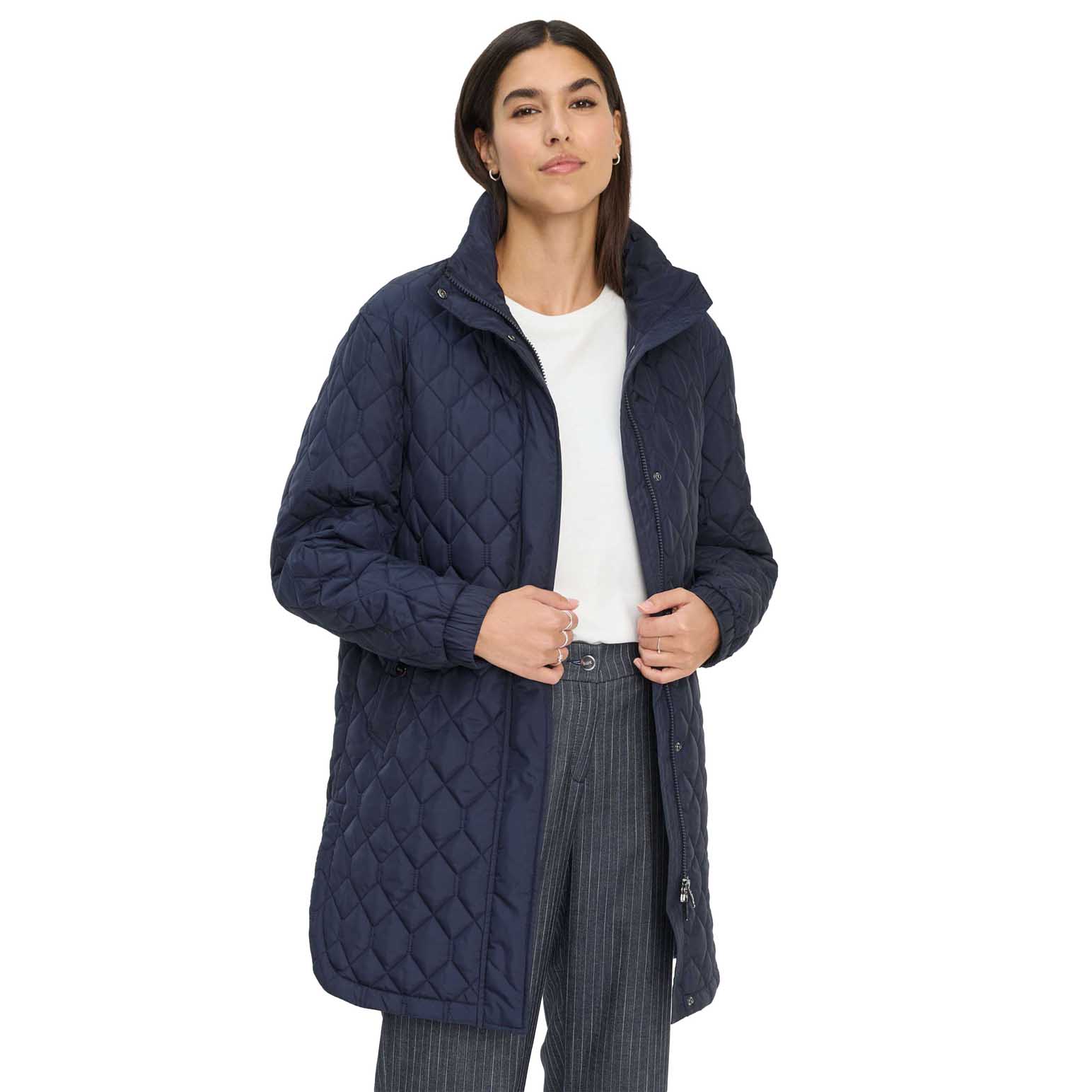 Brax Tokio Long Quilt Jacket